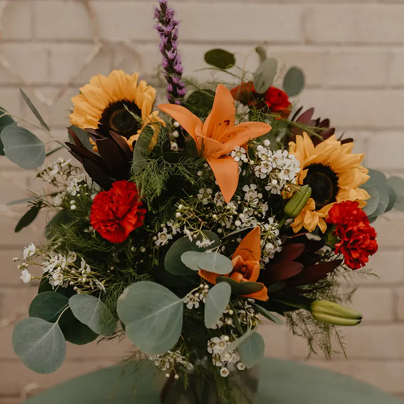 vase of flowers